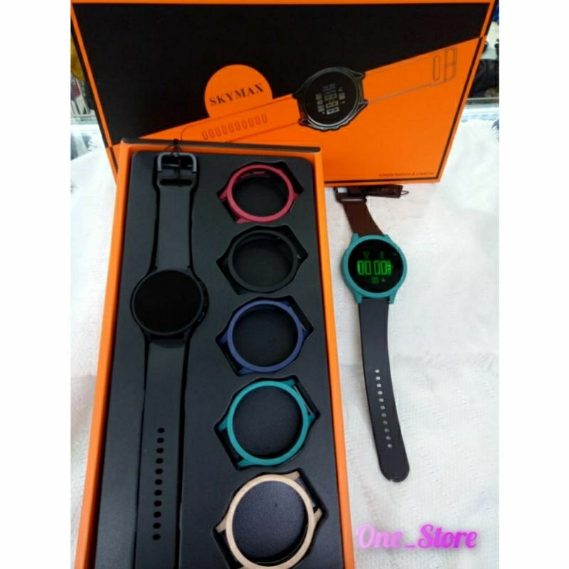 Jam Tangan SKYMAX 2218 Original Pria Dan Wanita