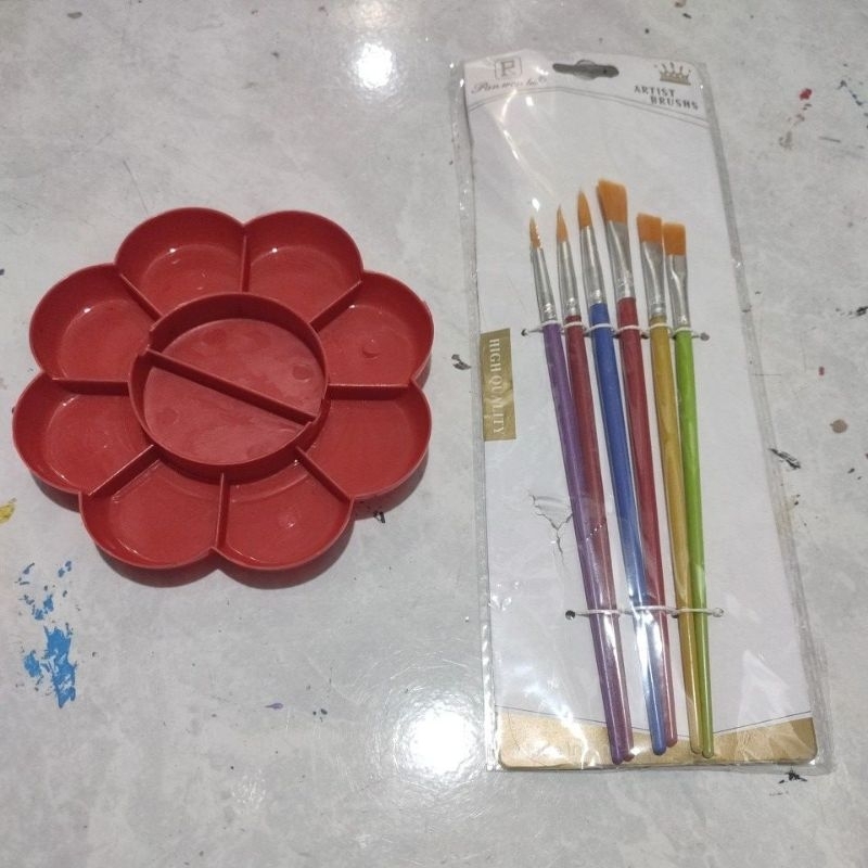 

PAKET KUAS LUKIS 6buah + BAK CAT LUKIS