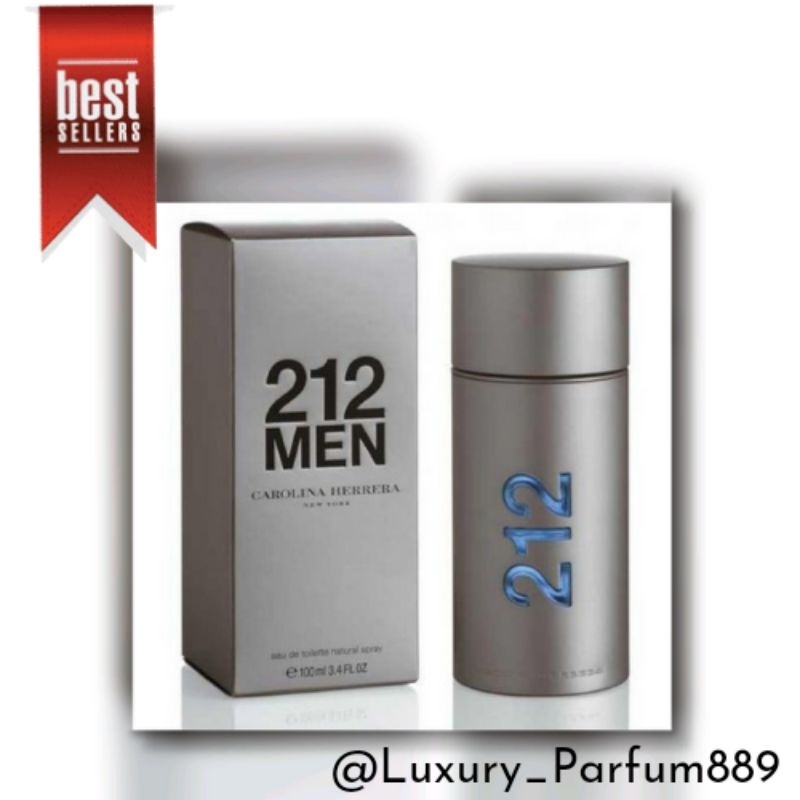 [ ORI SINGAPORE ] Parfum Pria 212 Men Parfum 100ml