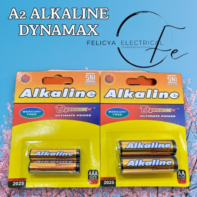 BATERAI ALKALINE DYNAMAXX A2 DAN A3