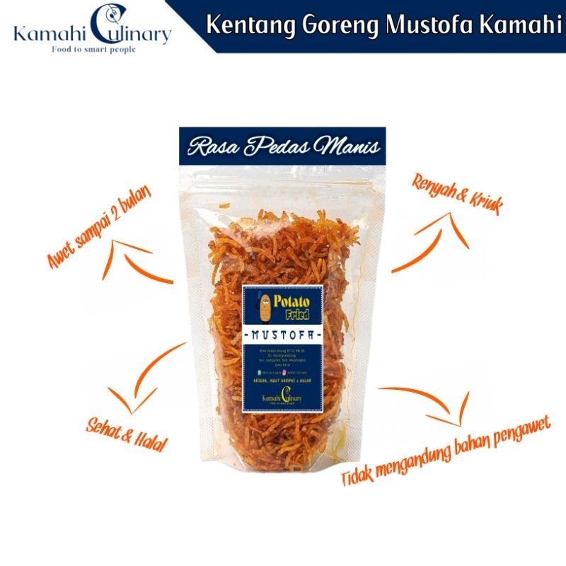 

Keripik Kentang Goreng Mustofa ORIGINAL Kamahi 1 kg