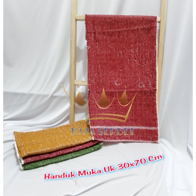 HANDUK MUKA /SPORT / LEHER / OLAHRAGA TERMURAH Uk 30x 70 Cm