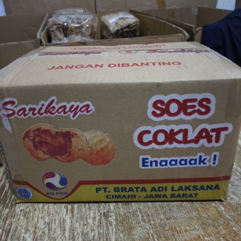 

Kue Soes Kering isi Cokelat Merk Sarikaya 500 gr