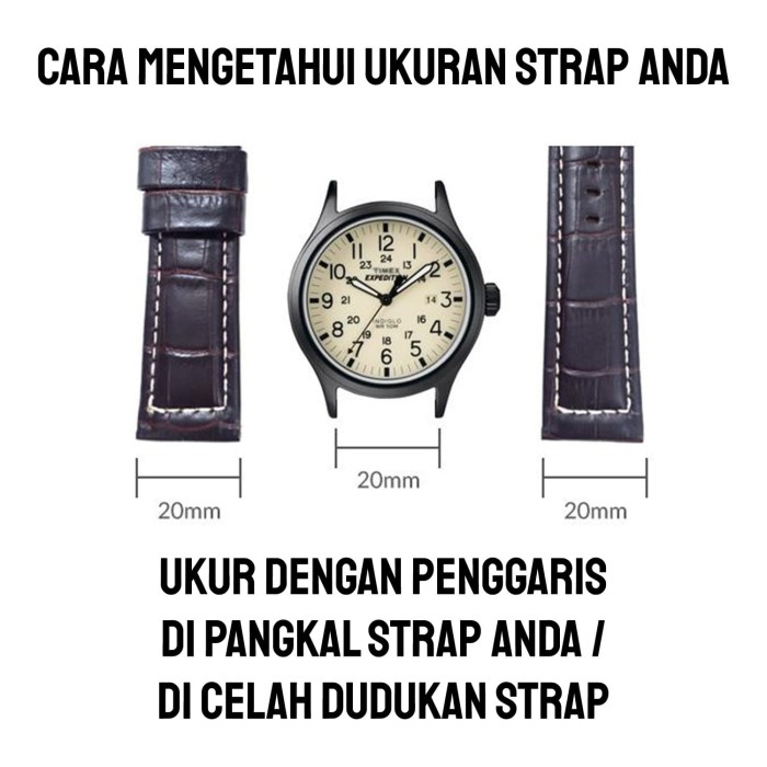 STRAP TALI JAM TANGAN KULIT MUTU HALUS IMPORT