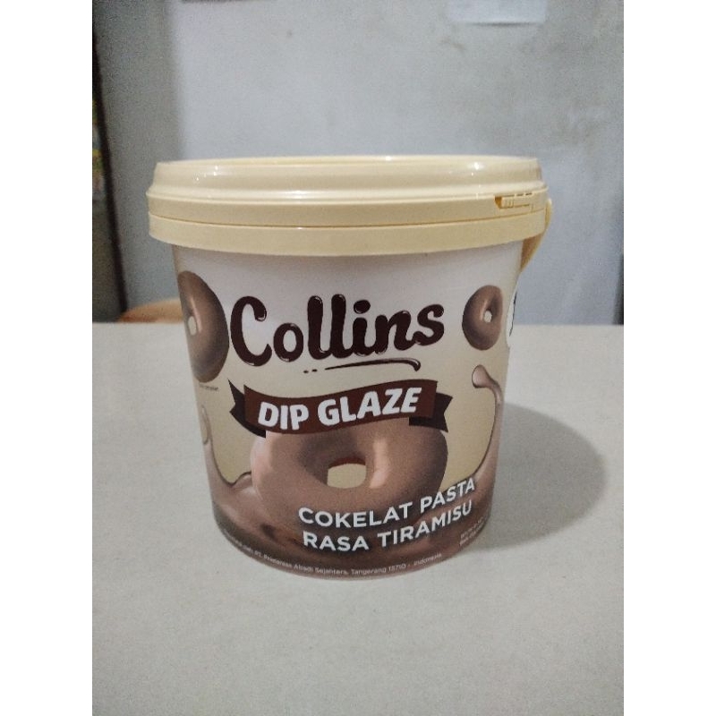 

Collins Dip glaze selai rasa tiramisu uk.1kg