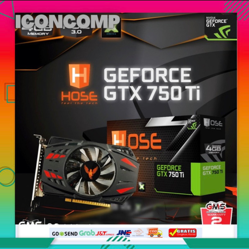 VGA HOSE GT 750TI 4GB DDR5