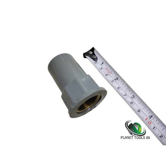 Soket Lurus Pvc Drat Kuningan 3/4" Inch Fitting Pipa Paralon Ke Kran