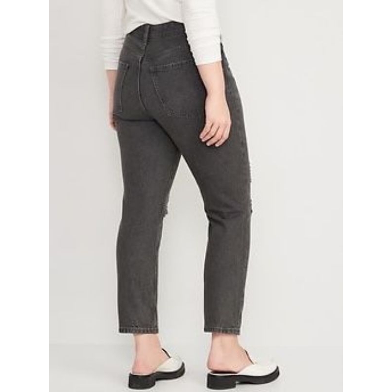 Old Navy high waisted button ankle denim pants