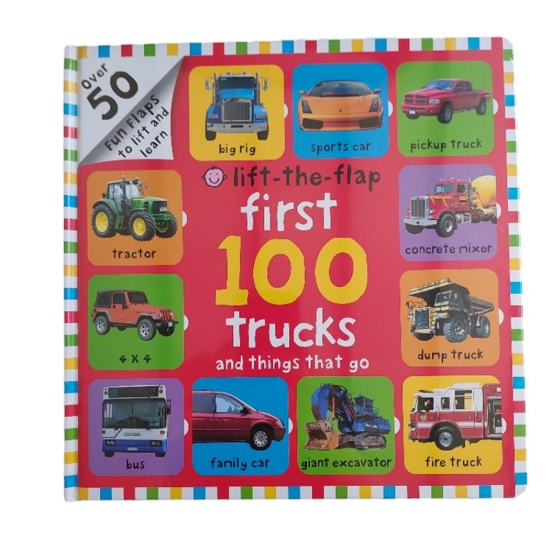 PRIDDY BOOKS - FIRST 100 TRUCKS AND THINGS THAT GO