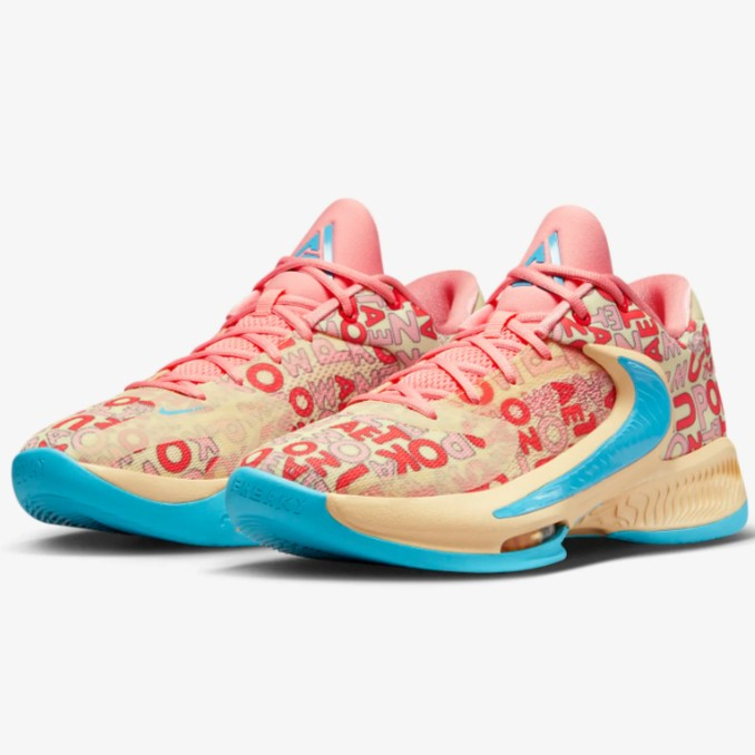 SEPATU BASKET  ZOOM FREAK 4 LETTER BRO GIANNIS FB9503-200