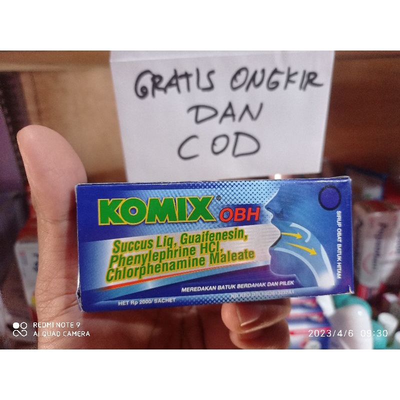 

Komix obh isi 5 sachet