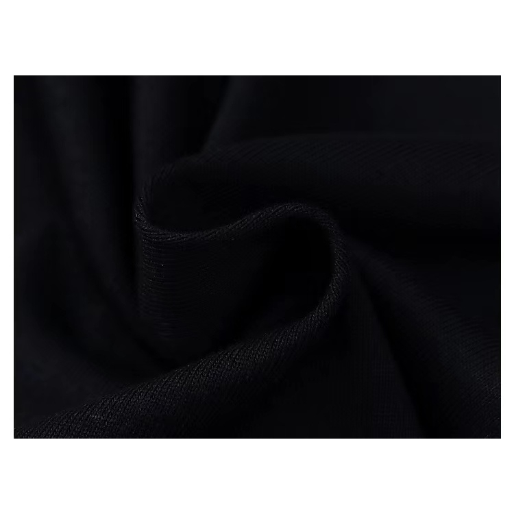 American Retro Baju Kaos Wanita Lengan Pendek Letter Motif Printed Kaos Hitam Oversize Kekinian Kaos Basic