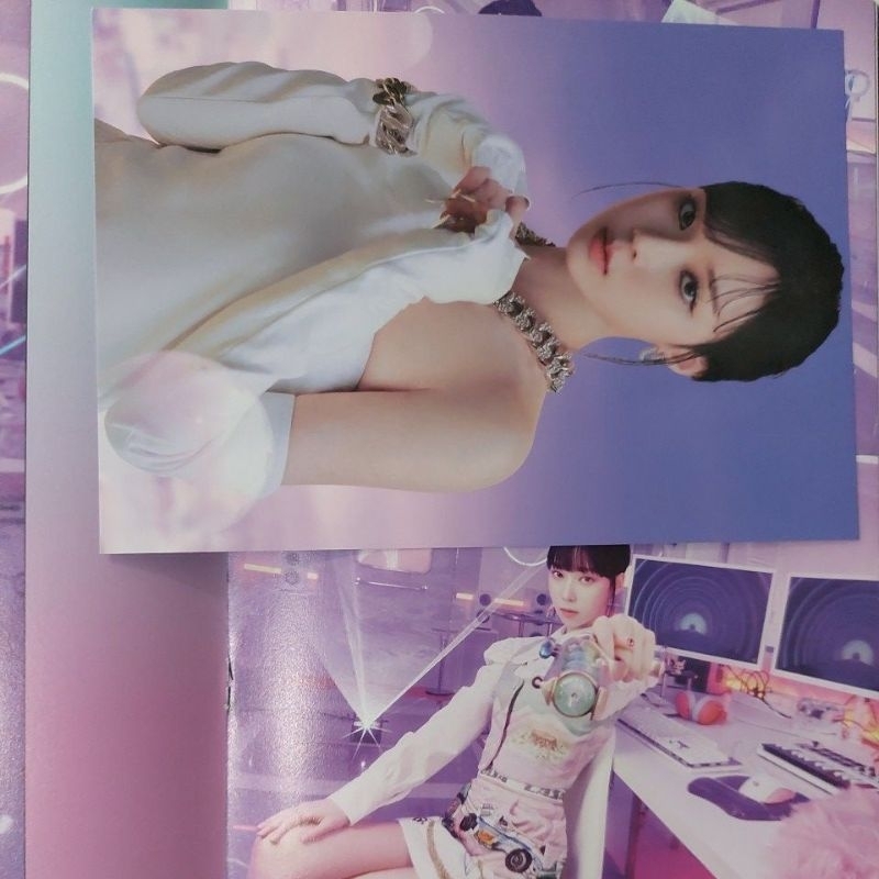 Aespa Official PostCard Winter Savage Album Sync Dive Version