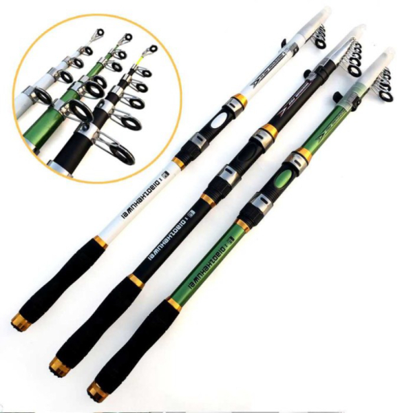 Promo GHOTDA Joran Pancing Portable Carbon Fiber Telescopic 2.7M - CF3000 Limited