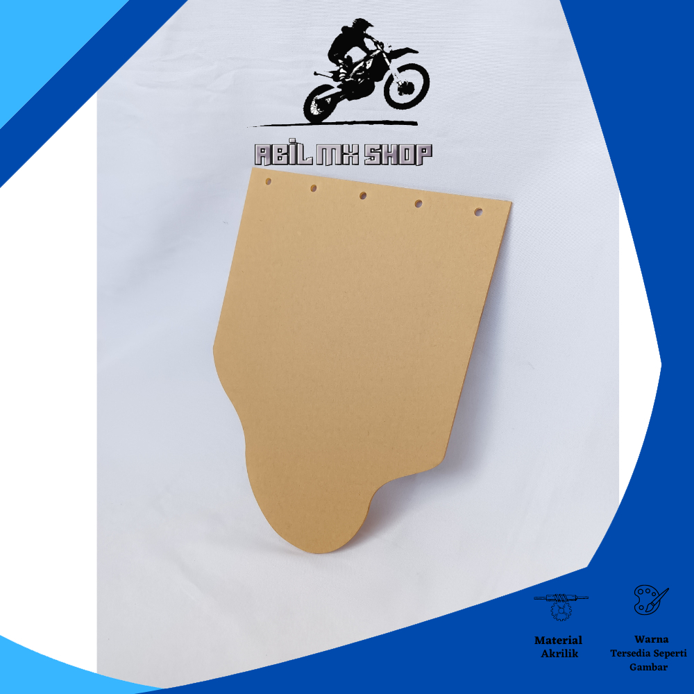 MUDFLAP AKRILIK BEAT DELUXE / BEAT STREET NEW 2020 -2023 BEAT NEW