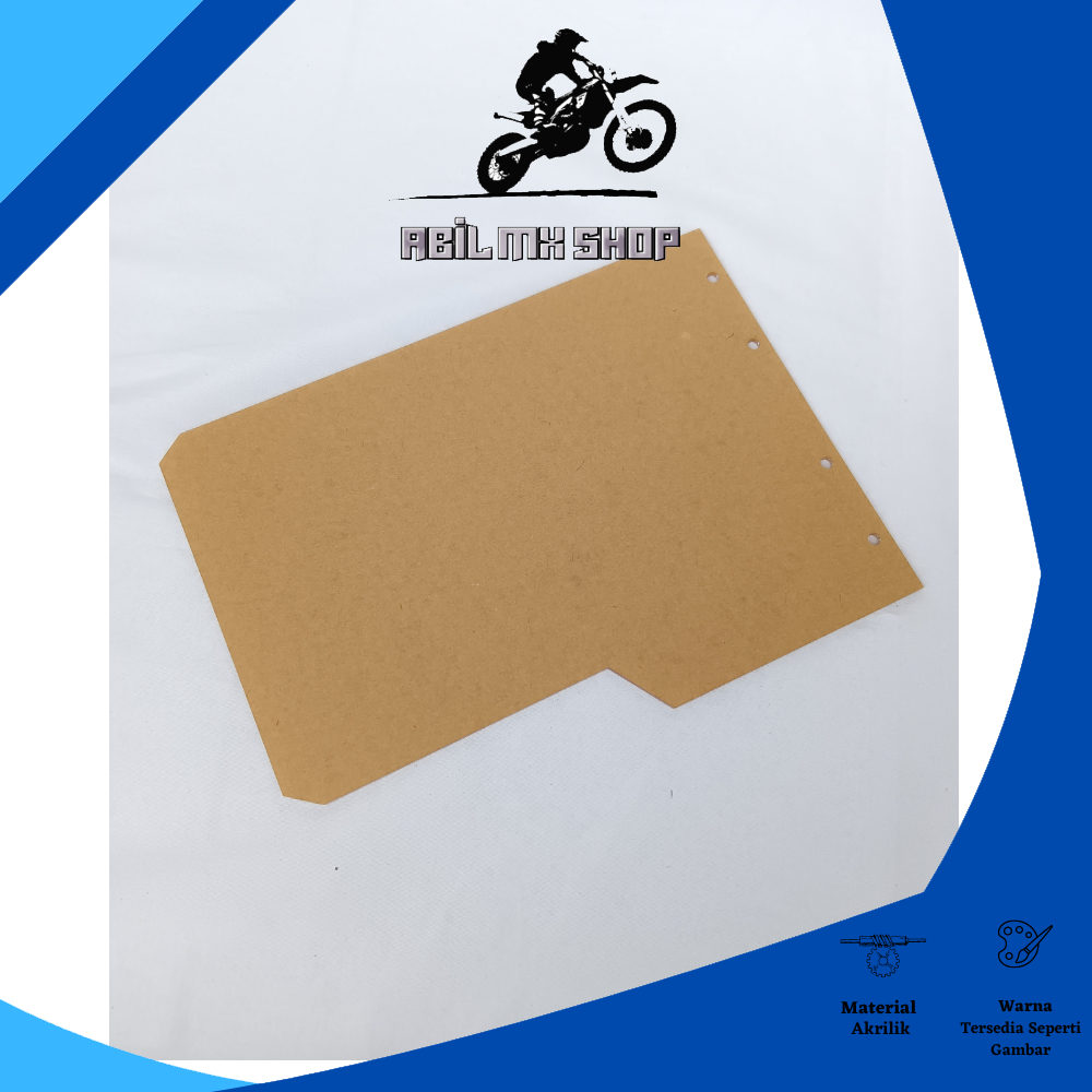 MUDFLAP AKRILIK BEAT STATER HALUS NEW PANJANG MUDFLAP AKRILIK BEAT ESP