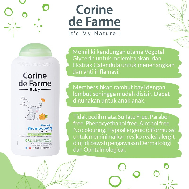 Corine De Farme Gentle Shampoo 250ml