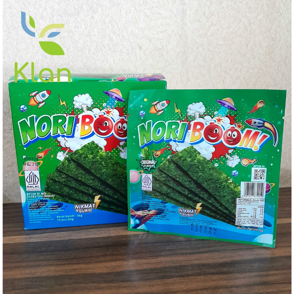 

NORI SACHET RASA ORIGINAL/NORIBOOM RASA ORIGINAL 3GR/NORI/RUMPUT LAUT