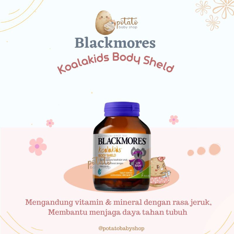 Blackmores - Koala Kids Body Shield Vitamin Anak Imun tubuh