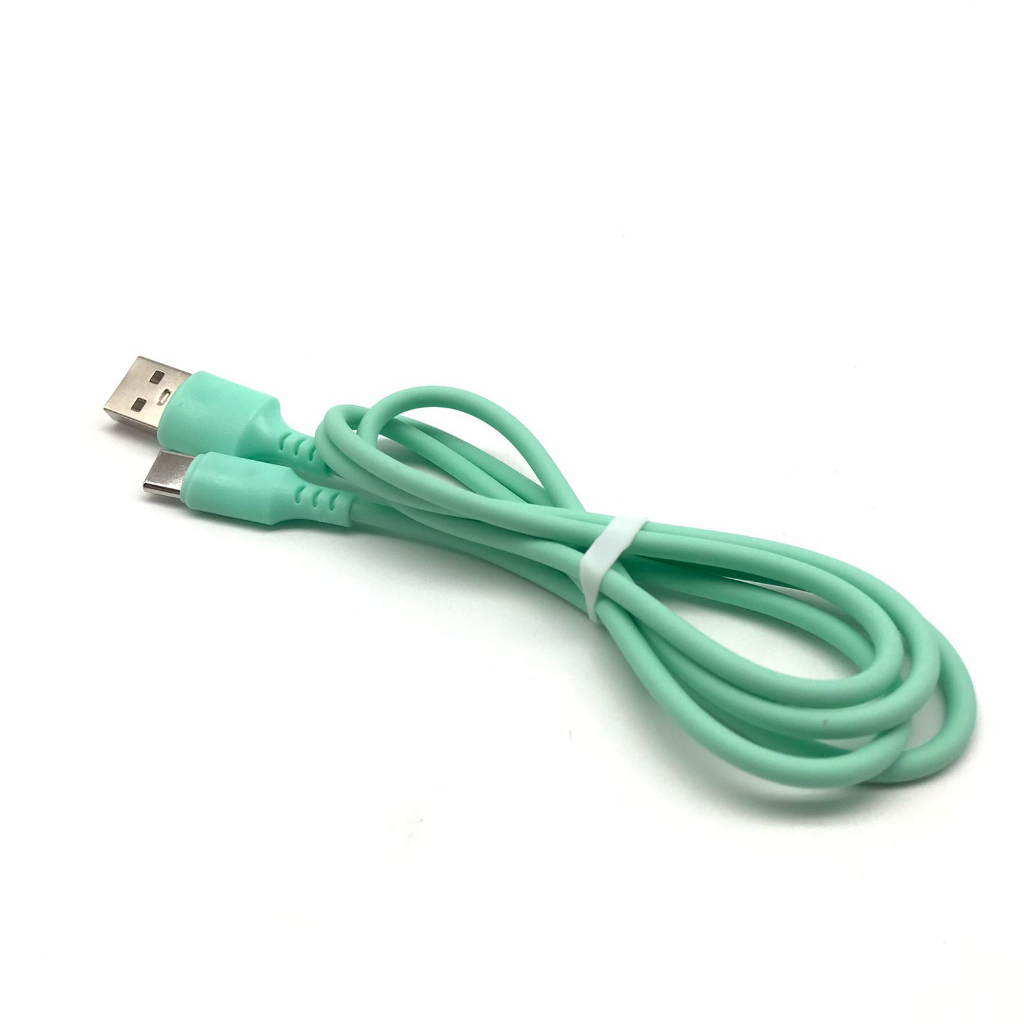 KABEL DATA MACARON MODEL BULAT 2.1A (SATUAN PCS)