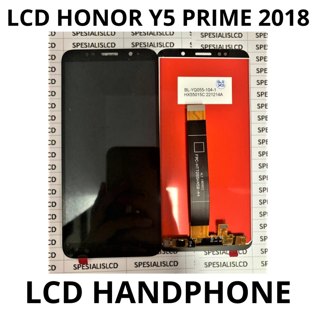 LCD TOUCHSCREEN HUAWEI Y5 PRIME 2018 1set - Hitam