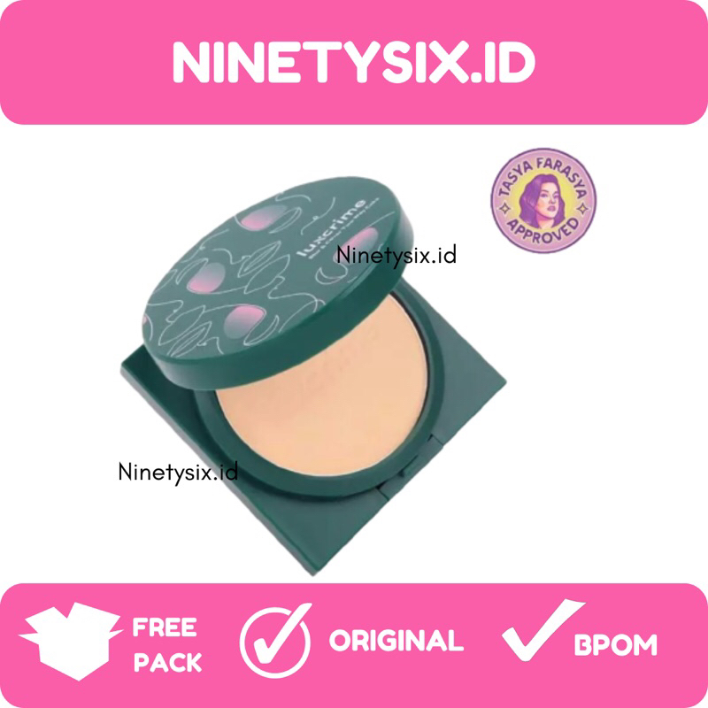 Luxcrime Blur &amp; Cover Two Way Cake Bedak Padat