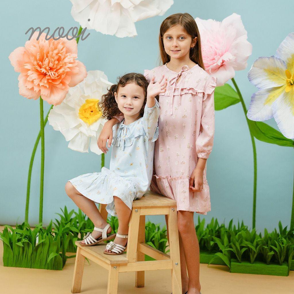 Mooi Naya Ruffle Dress - Dress Anak Perempuan