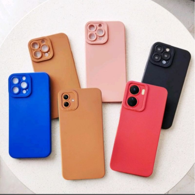 CASE PRO CAMERA VIVO V11 / V11 PRO CASING SILIKON MACARON