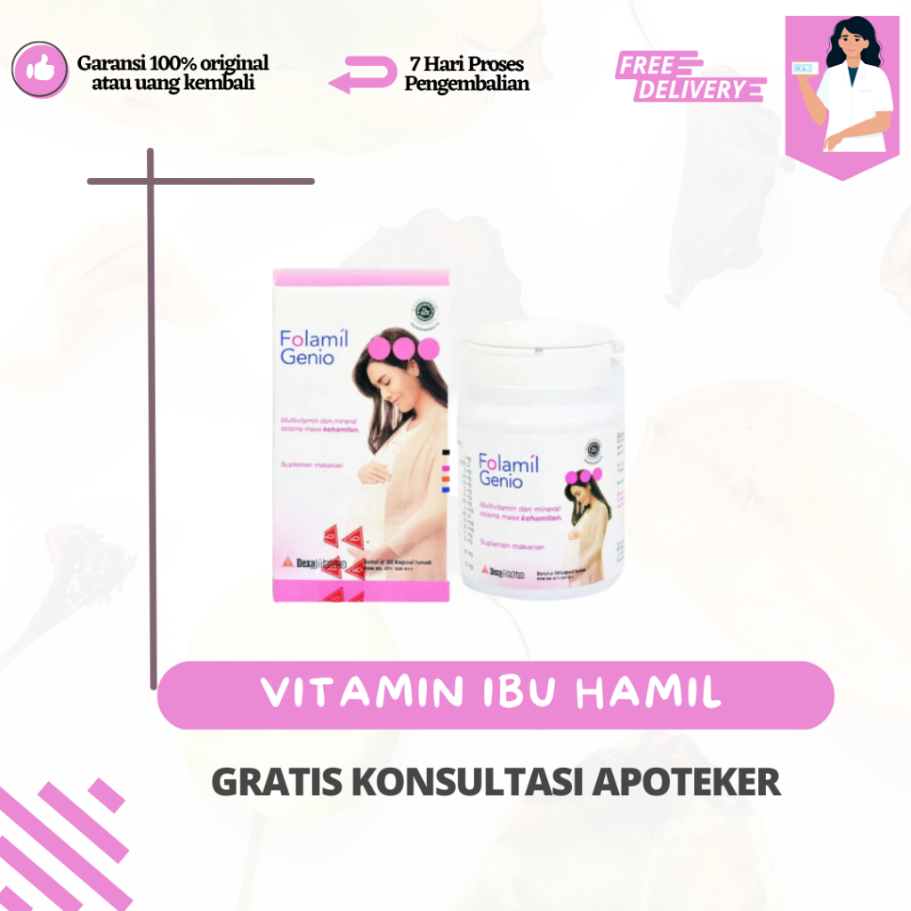 Folamil Genio / Multivitamin Ibu Hamil / Folamil Genio