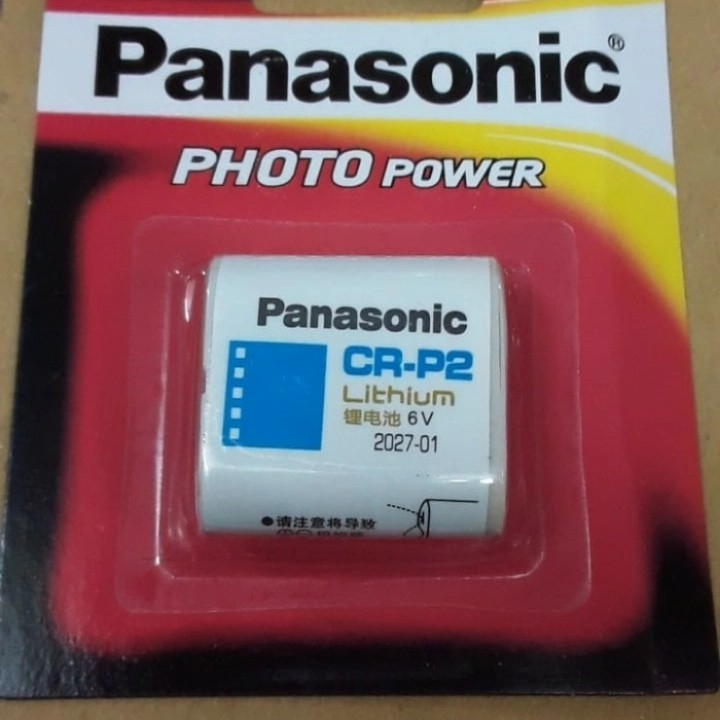 Baterai Panasonic CR-P2 Photo Camera Battery - Batere Kamera CRP2 Termurah