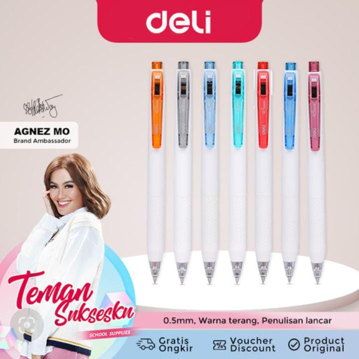 

Gel pen G22 Deli smooth writing