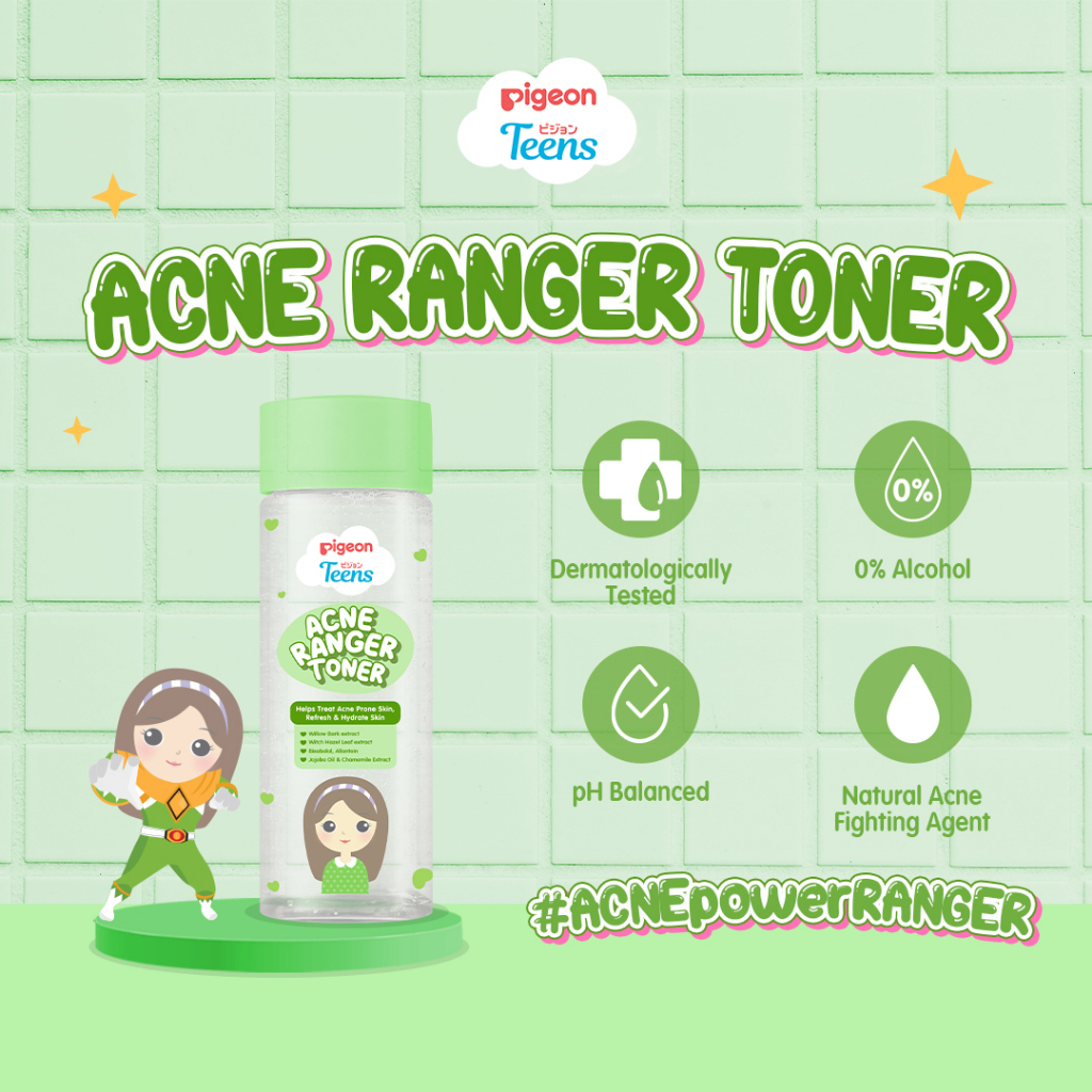 PIGEON TEENS ACNE RANGER Gel | Toner | Moisturizer | Facial Wash | serum