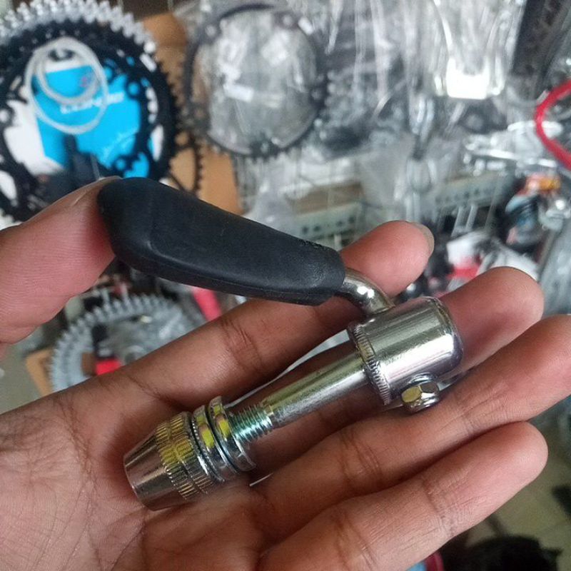 QR seatclem seatpost sepeda jadul ,Pengunci Tiang Sadel sepeda jadul, federal dll