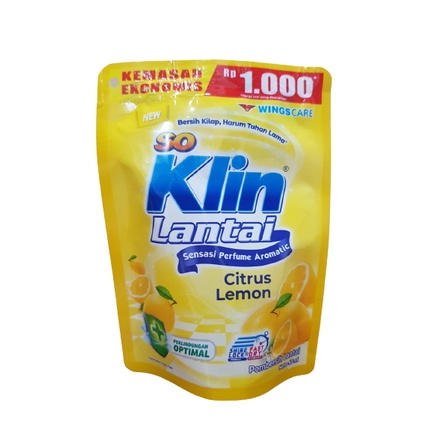 SO KLIN LANTAI POUCH 60ML PER 1 PCS [SWEETSPACE]