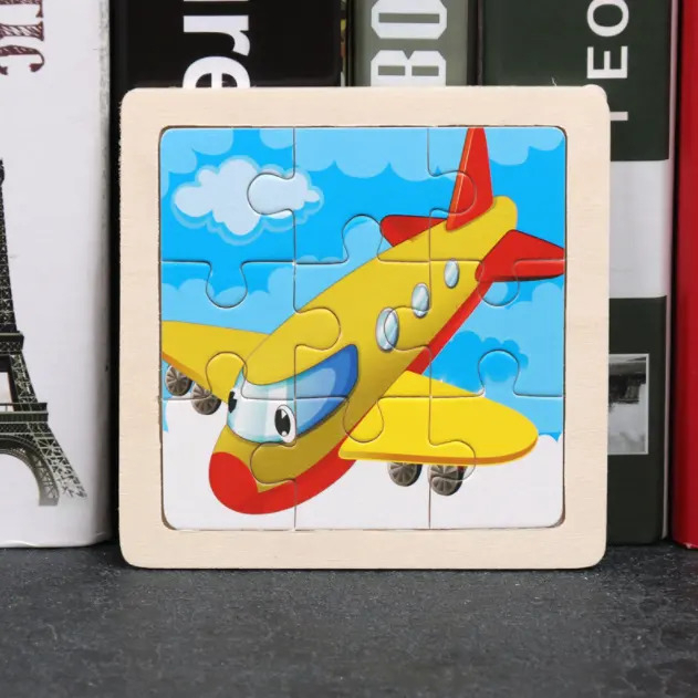 Puzzle kayu mainan edukasi anak Wooden toys Puzzle kayu jigsaw
