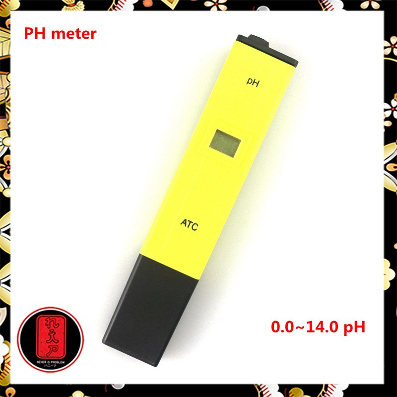 Alat Ukur Uji PH Meter Tester Pen Air Minum/Akuarium - PH-2016 - Yellow