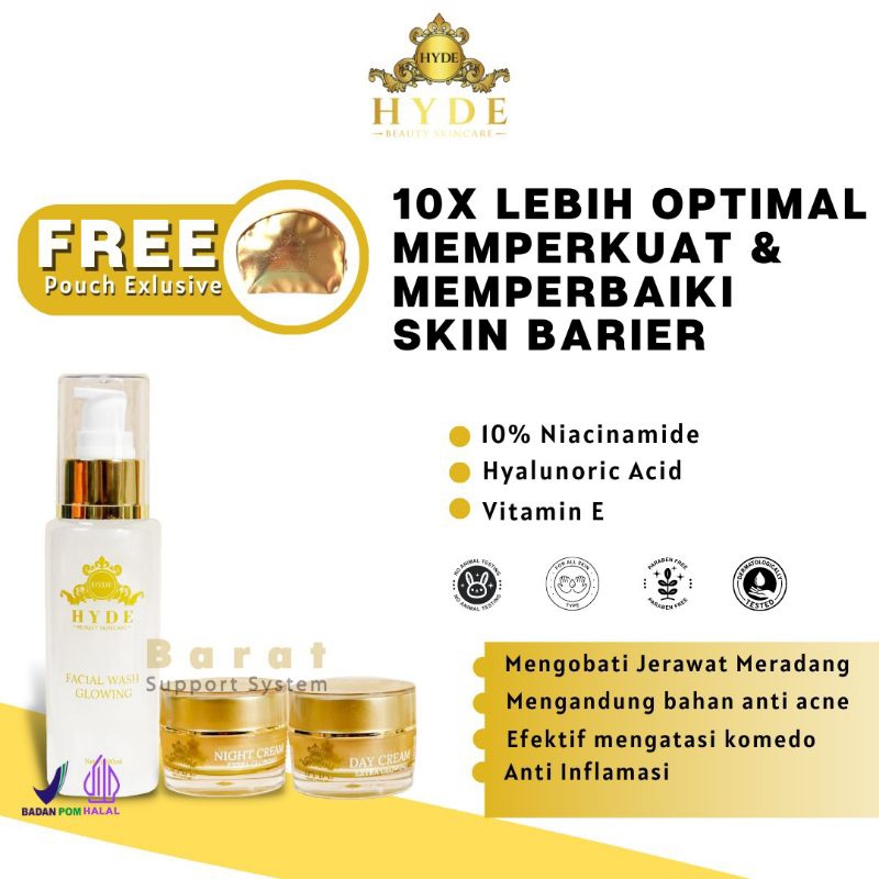 HYDE BEAUTY SKINCARE ISI 3,SKINCARE HYDE BPOM,
