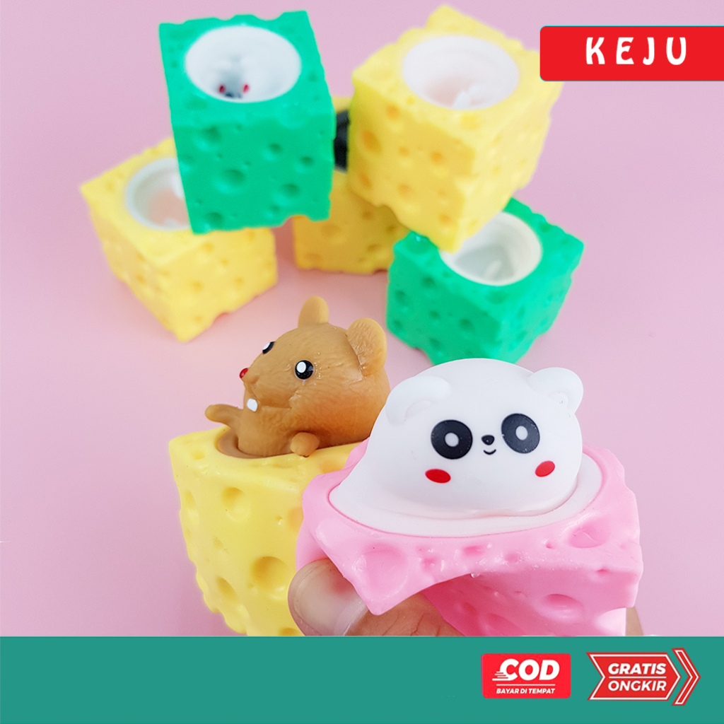 Mainan Squishy Pop Up Karet Silikon/ Squishy Pencet/ Mainan Pencet