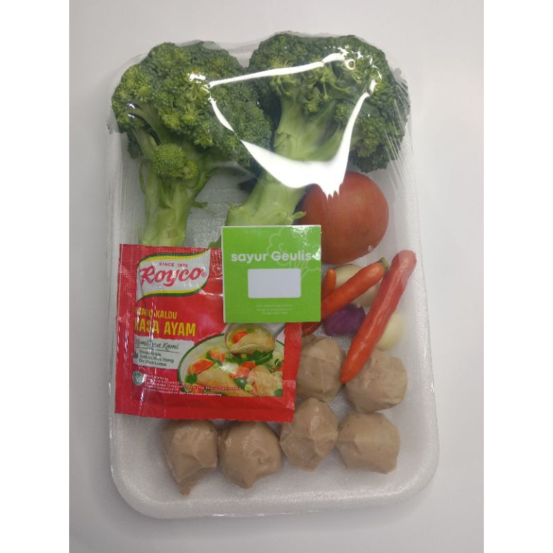 

Sayur Pack Brokoli Baso