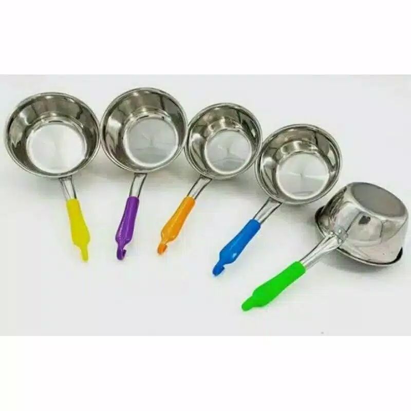 Panci Mie Panci Susu 18cm Stainless Stenlis Gagang Warna