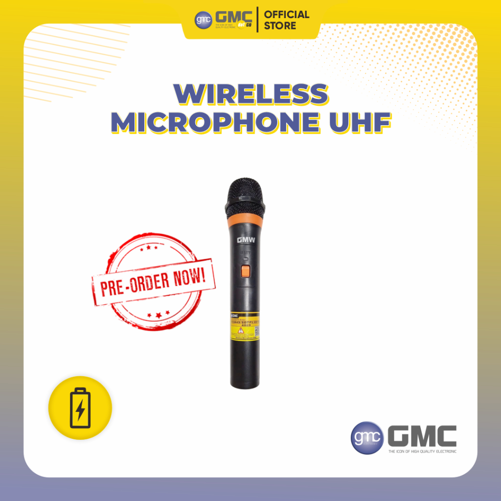 GMC MIC WIRELESS ORIGINAL UHF
