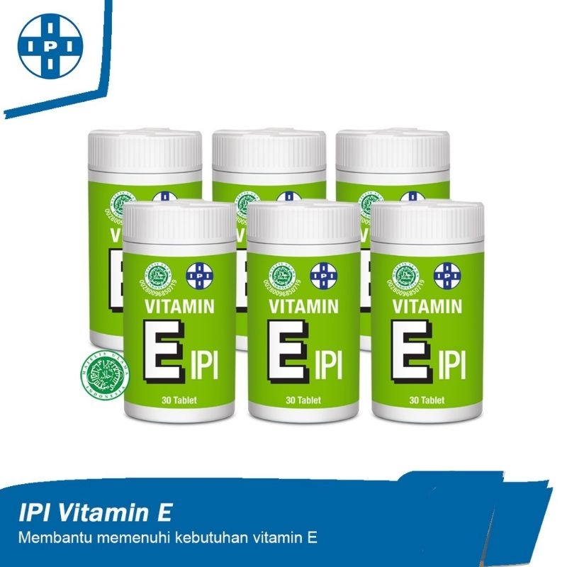 IPI VITAMIN E - Isi 30 Tablet | Vitamin E IPI