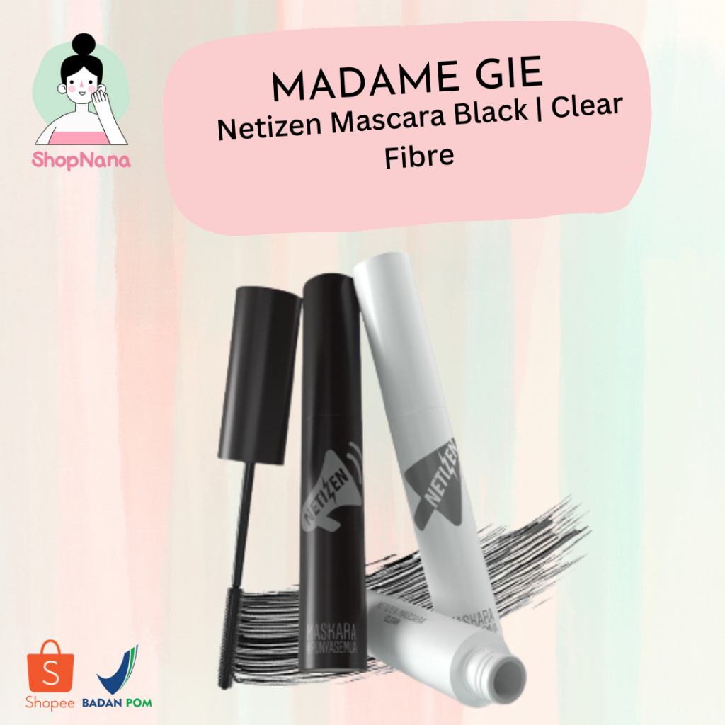 Madame Gie Mascara Netizen - Make Up Maskara Waterproof/maskara+62