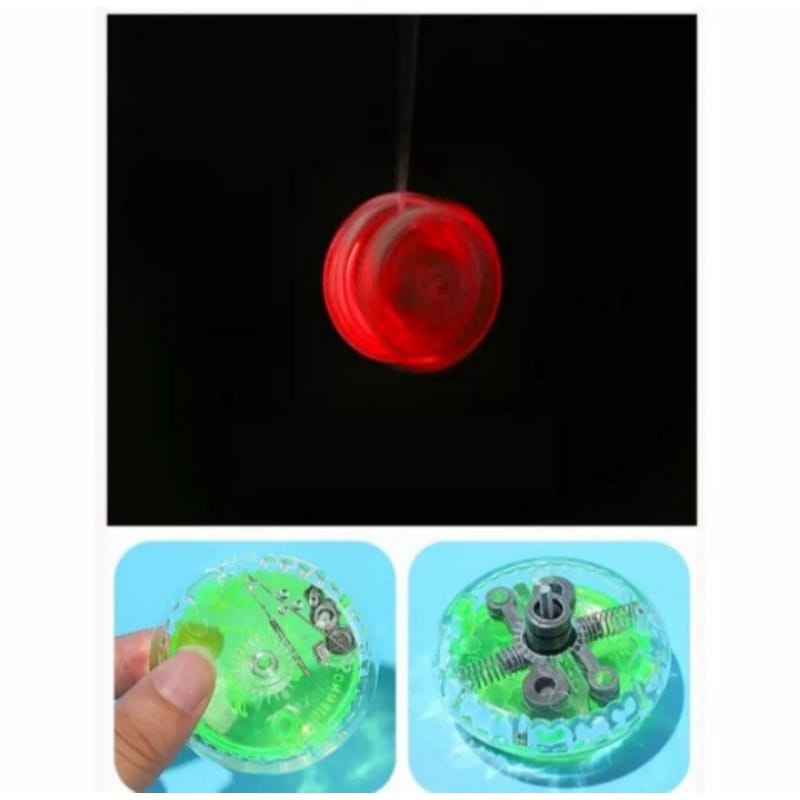 (COD)YOYO MAINAN ANAK DENGAN TALI DAN LAMPU LED