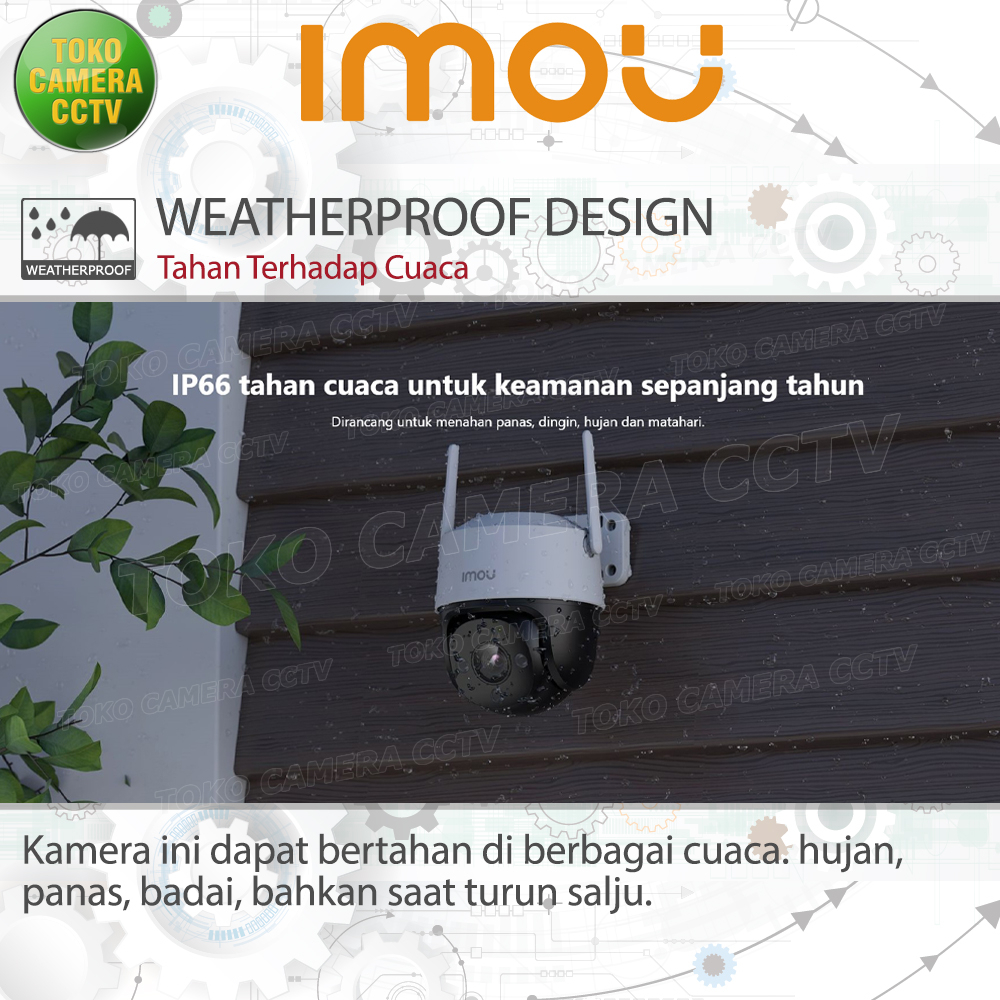 IMOU CRUISER SE 4MP CCTV WIFI KAMERA IP CAMERA WIRELESS PTZ 360