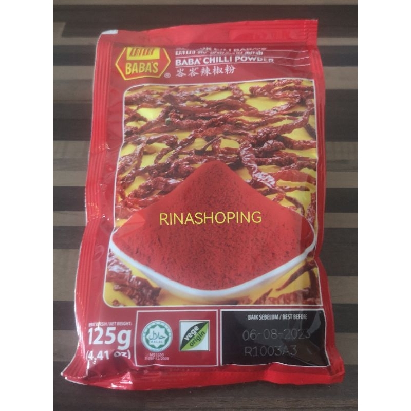 

Cabe Bubuk Babas 125 gr