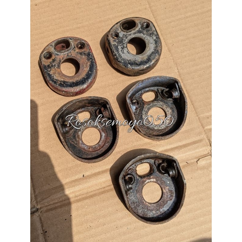 Brecket pangkon stang asbak Mangkok fork honda c50 c90 c70 c700 c800 pispot supercup mk1 mk2 mk3 ori