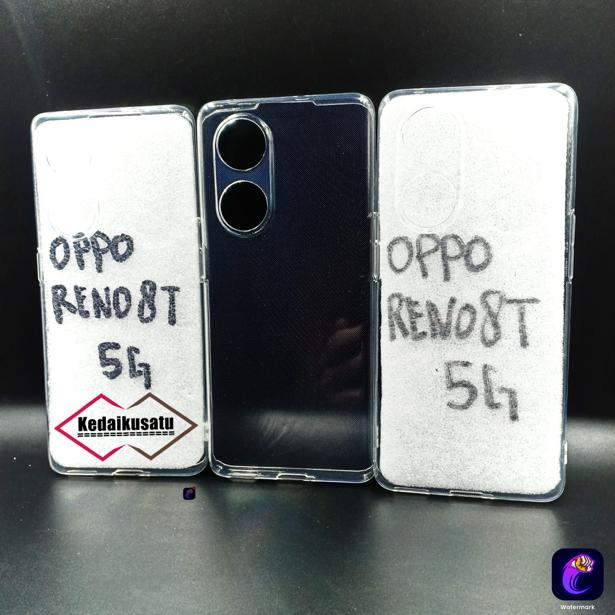 OPPO RENO 8T 5G Clear Case HD 2mm Softcase Bening Transparan Anti Jamur OPPO RENO 8T 5G