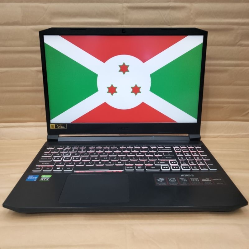 Acer Nitro 5 Intel core i5-11400H RAM 8GB SSD 512GB 2VGA Nvidia RTX 3050 GPU
