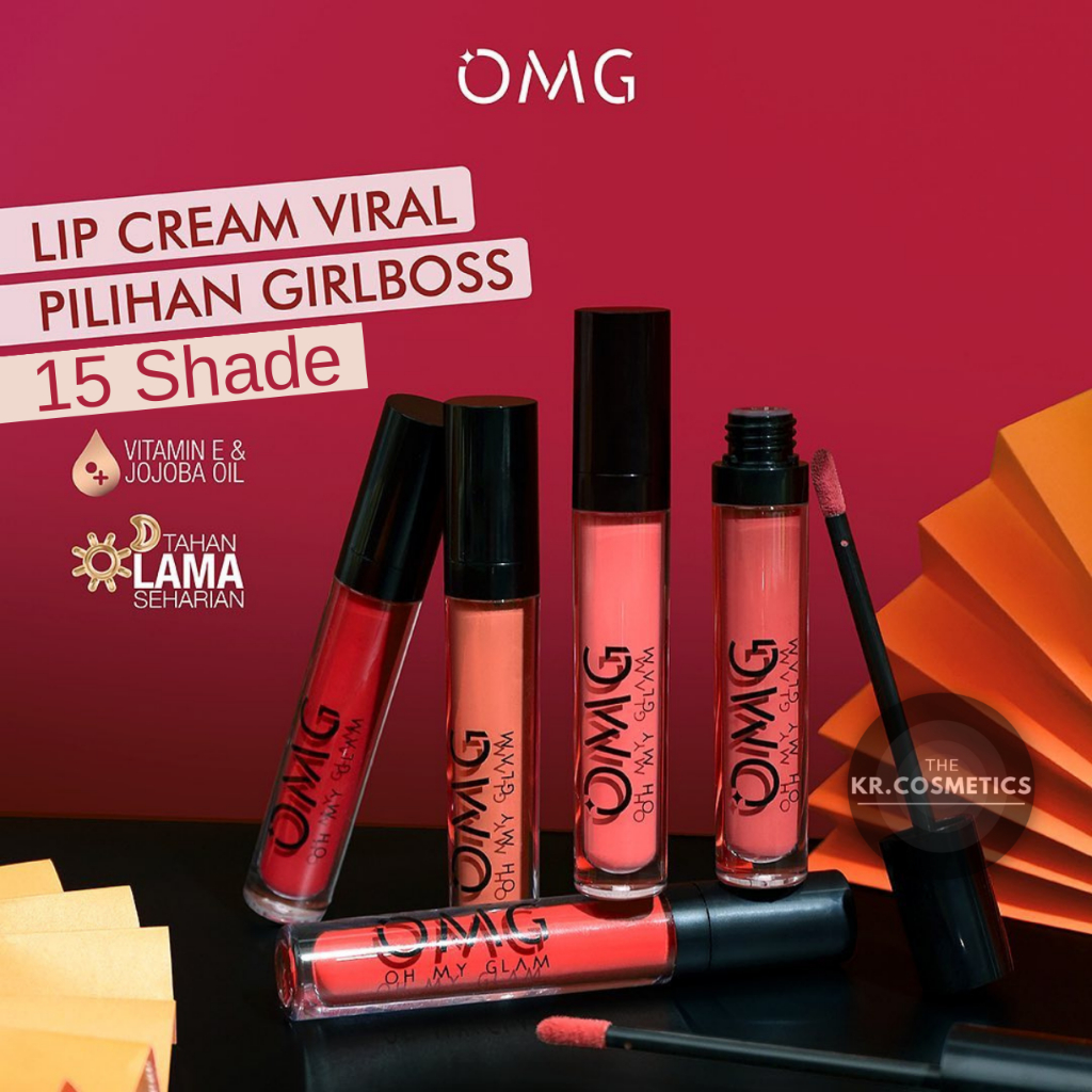 OMG OH MY GLAM Matte Kis Lip Cream 3.5 gr